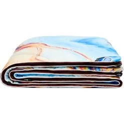 Rumpl Original Puffy 1-Person Blanket - Liquid Chrome -Rumpl ONECOL D1 13