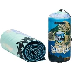Rumpl Original Puffy 1-Person Blanket - National Park/Crater Lake