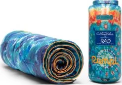 Rumpl Nanoloft Printed Blanket - 1 Person|-|Couverture à Imprimé Nanoloft - 1 Personne -Rumpl RPL TNLB 1P 7E 7EDetail2 20Blazing 20Gaia