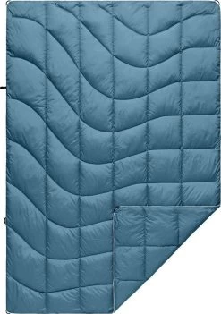 Rumpl Down Puffy Blanket - 1 Person|-|Couverture Down Puffy - 1 Personne -Rumpl RPL TOPD 1P 7ECoastal 20Blue