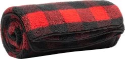 Rumpl Sherpa Fleece Blanket |-|Couverture En Polaire Sherpa -Rumpl RPL TSFP 7E 7ESide1 20Buffalo 20Check