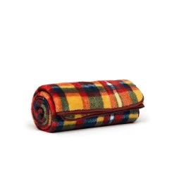 Rumpl Sherpa Fleece - Autumn Plaid -Rumpl TSFP AP1 T AUTUMN PLAID SHERPA FLEECE