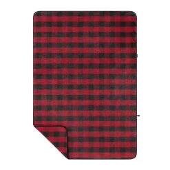 Rumpl Sherpa Fleece Printed Blanket - Buffalo Check (Throw)