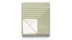 Rumpl Merino SoftWool Blanket -Rumpl opplanet rumpl merino softwool blanket sage triangles queen mswp sg1 q av 1