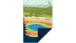 Rumpl Printed Original Puffy Blanket -Rumpl opplanet rumpl original puffy blanket printed yellowstone 1 person tppb yel 1 main