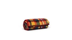 Rumpl Sherpa Fleece Blanket -Rumpl opplanet rumpl sherpa fleece blanket autumn plaid throw tsfp ap1 t av 2