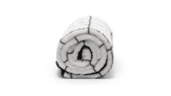 Rumpl Sherpa Fleece Blanket -Rumpl opplanet rumpl sherpa fleece blanket window pane white throw tsfp wpw t av 1