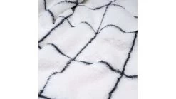 Rumpl Sherpa Fleece Blanket -Rumpl opplanet rumpl sherpa fleece blanket window pane white throw tsfp wpw t av 3
