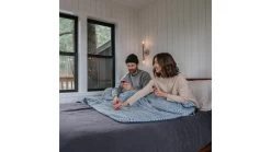 Rumpl Printed Sherpa Fleece Blanket -Rumpl opplanet rumpl sherpa fleece herringbone throw tsfp hb2 t av 5