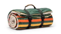 Rumpl Sherpa Puffy Blanket -Rumpl opplanet rumpl sherpa puffy blanket forest rays 1 person tpsb fr1 1 av 2