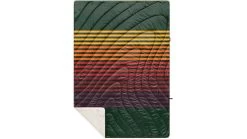 Rumpl Sherpa Puffy Blanket -Rumpl opplanet rumpl sherpa puffy blanket forest rays 1 person tpsb fr1 1 main