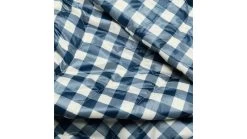 Rumpl Sherpa Puffy Blanket -Rumpl opplanet rumpl sherpa puffy blanket navy gingham 1 person tpsb ng1 1 av 1