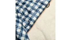 Rumpl Sherpa Puffy Blanket -Rumpl opplanet rumpl sherpa puffy blanket navy gingham 1 person tpsb ng1 1 av 2