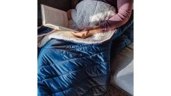 Rumpl Solid Sherpa Puffy Blanket -Rumpl opplanet rumpl solid sherpa puffy blanket deepwater 1 person tosb sb1 1 av 4