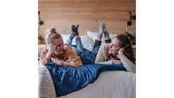 Rumpl Solid Sherpa Puffy Blanket -Rumpl opplanet rumpl solid sherpa puffy blanket deepwater 1 person tosb sb1 1 av 5