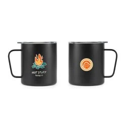 Rumpl MiiR® Hot Stuff 12oz Camp Cup -Rumpl rumpl camp cup 12oz black miir hot stuff 12oz camp cup ccusl1sv12002 30700032950344