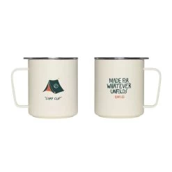 Rumpl MiiR® In Tents 12oz Camp Cup -Rumpl rumpl camp cup 12oz sandstone miir in tents 12oz camp cup ccusl1sv12214 30700054839368
