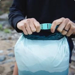 Rumpl The Camp Pillow - Cascade Fade -Rumpl rumpl camp pillow medium the camp pillow cascade fade ru03263310m 53040144974187