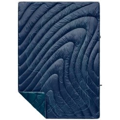 Rumpl Down Puffy Blanket - Lake Tahoe/Marine/White -Rumpl rumpl down puffy blanket lake tahoe marine white 1 2