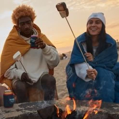 Rumpl NanoLoft® Flame Blanket - Deepwater -Rumpl rumpl nanoloft flame travel nanoloft flame blanket deepwater npfr sb1 x 28952444076104