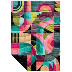 Rumpl NanoLoft® Puffy Blanket - Chromatic Voyage/Jessie & Katey -Rumpl rumpl nanoloft puffy blanket chromatic voyage jessie katey 1 2