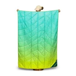 Rumpl Backcountry Puffy Blanket - Ridge Lines -Rumpl rumpl printed backcountry puffy 1 person backcountry puffy blanket ridge lines ru01026591p 52917414592875