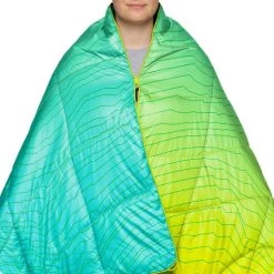 Rumpl Backcountry Puffy Blanket - Ridge Lines -Rumpl rumpl printed backcountry puffy 1 person backcountry puffy blanket ridge lines ru01026591p 52917414625643