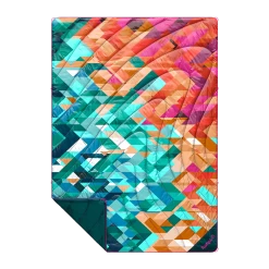Rumpl Original Puffy Blanket - Geo Cool
