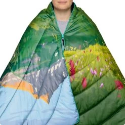 Rumpl Original Puffy Blanket - Glacier National Park -Rumpl rumpl printed original 1 person original puffy blanket glacier national park ru01019001p 30687120064584
