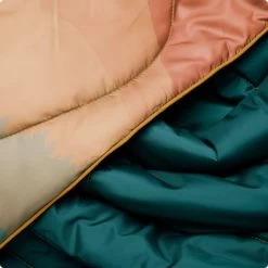 Rumpl Original Puffy Blanket - Rocky Mountain Sunset Fade -Rumpl rumpl printed original 1 person original puffy blanket rocky mountain sunset fade ru01018381p 30687125373000