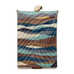 Rumpl Original Puffy Blanket - Terra Firma Mineral -Rumpl rumpl printed original 1 person original puffy blanket terra firma mineral ru01014001p 1147223685