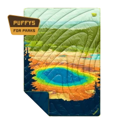 Rumpl Original Puffy Blanket - Yellowstone National Park