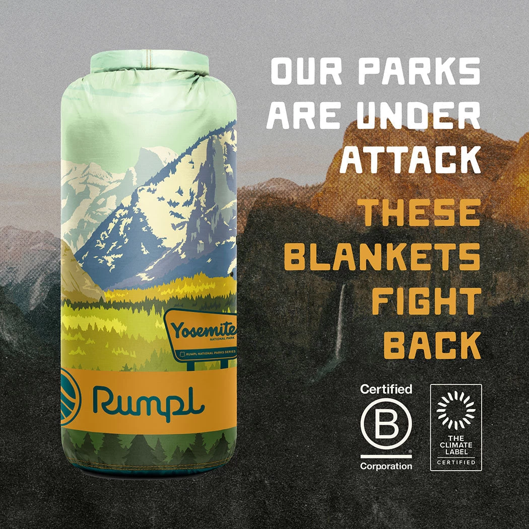 Rumpl Original Puffy Blanket - Yosemite National Park 4 Rumpl Original Puffy Blanket - Yosemite National Park - Image 2