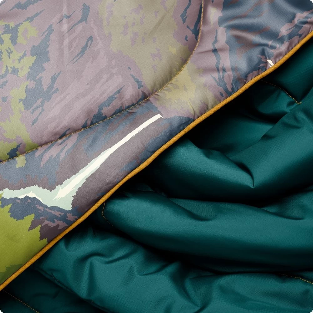 Rumpl Original Puffy Blanket - Yosemite National Park 8 Rumpl Original Puffy Blanket - Yosemite National Park - Image 6