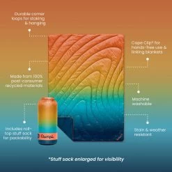 Rumpl Original Puffy 2 Person Blanket - Baja Fade -Rumpl rumpl printed original 2 person original puffy 2 person blanket baja fade ru01018352p 1133493674