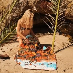 Rumpl Travel Puffy Blanket - Siobhan O'dwyer - Superbloom -Rumpl rumpl printed travel travel travel puffy blanket siobhan o dwyer superbloom ru0103811tr 1146684839