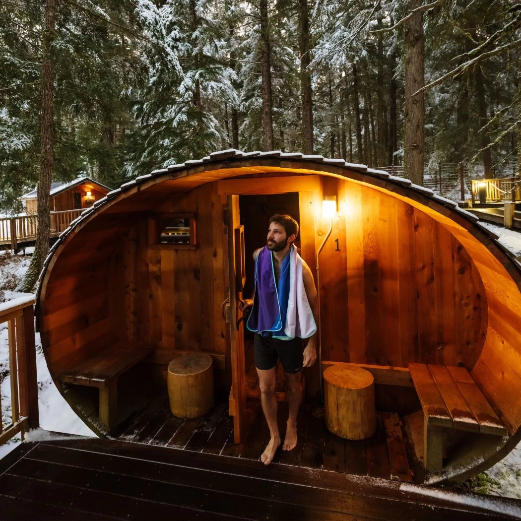 Rumpl Tech Towel - Lavender Fade 7 Rumpl Tech Towel - Lavender Fade - Image 5