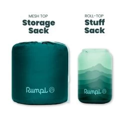 Rumpl Wrap Sack 20° Sleeping Bag - Cascade Fade -Rumpl rumpl wrap sack standard wrap sack 20 sleeping bag cascade fade ru0325331st 1150072170